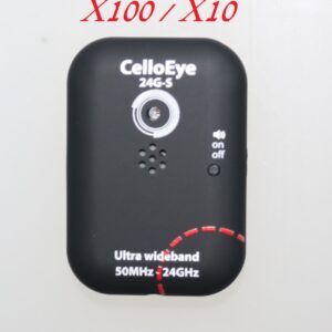 Increase CelloEye 24Gs sensitivity by X100 or X10