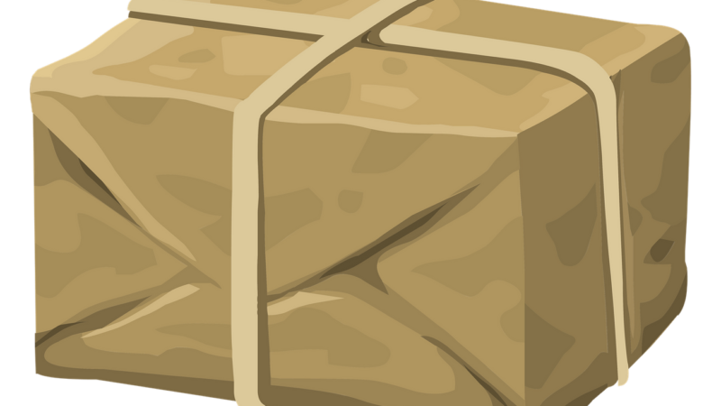 Delivery box png sticker object